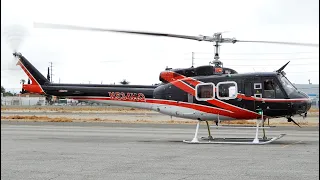 Bell 205 / UH-1H Huey Start-Up & Takeoff "Epic Sound" Helicopter N534HQ