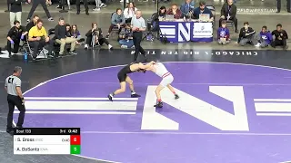 133 LBS: #1 Austin DeSanto (Iowa) vs #2 Seth Gross (Wisconsin) | 2019 Midlands Championships