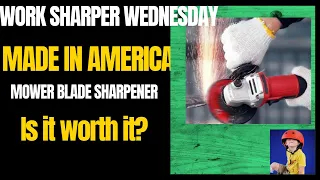 Razor Sharp Mower Blades in Minutes!