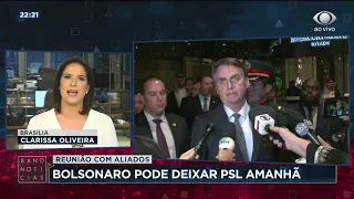 Bolsonaro pode deixar PSL amanhã