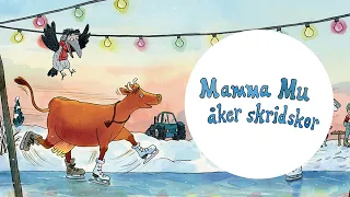 Mamma Mu åker skridskor