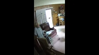 Video shows 98-year-old mother of Kansas newspaper publisher upset amid raid