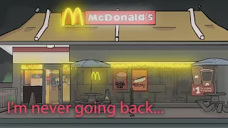 TRUE MCDONALD'S MIDNIGHT HORROR STORY ANIMATED