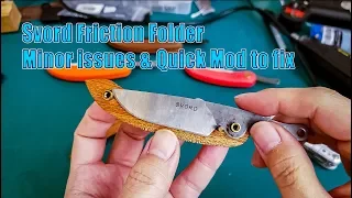 Svord Friction Folder Minor Issues & Quick Mod to fix