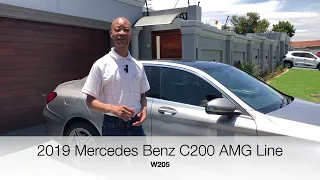 2019 Mercedes Benz C200 AMG Line W205