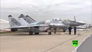 RT - Russian Military Aircrafts & Helicopters Static Display At MAKS 2013 [1080p]