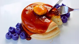 I Turned Famous Foods into Slime// Pancakes, Ratatouille + more // Slime Cafe