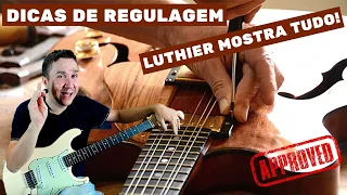 COMO REGULAR SUA GUITARRA - Luthier Fala Tudo (Vlog)