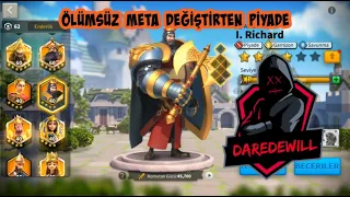 RİCHARD OYUN METASINI DEĞİŞTİREN ÖLÜMSÜZ KOMUTAN| Rise of Kingdoms