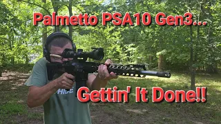 Palmetto State Armory Gen3 PSA10 308! Shooting & Review!!!