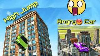 Angry😡 Car Jump from Longest Building🤯 | Extreme car Driving simulator #angry #highjump #cars