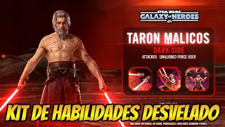 Taron Malicos - Kit de Habilidades Desvelado | Star Wars: Galaxy of Heroes