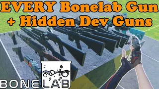 Firing EVERY Gun in Bonelab + Hidden Dev Guns in Bonelab 100% Save | All Bonelab Guns 4K