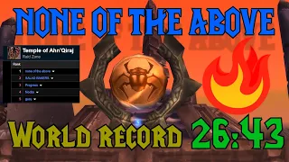 26:43min #1 AQ40 Speedrun by NOTA in P5