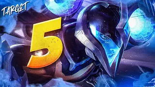 Target - 5 (League of Legends ADC highlights)