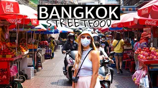 BANGKOK Thailand STREETFOOD -  Chinatown Backpacking Urlaub Reise durch Thailand Floating Market
