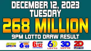 9PM PCSO Lotto Result Today Dec/December 12, 2023 [Complete Result]