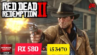 Red Dead Redemption 2 | RX 580 8GB | 1080P All Settings Tested | i5-3470 | 16GB #rdr2 #rx580
