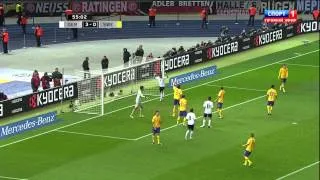 Germany-Sweden, 4:4 (highlights, all goals)