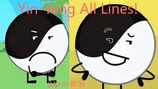 All Yin-Yang Lines | Inanimate Insanity | Up Until S3 Ep9