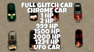 CAR PARKING MULTIPLAYER FREE ACCOUNT || AAL GLITCH CAR AND CHROME CAR AND UFO CAR AND 1 HP CAR||