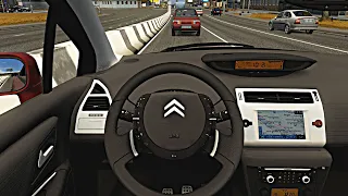 Citroen C4 - City Car Driving | Steering Wheel + Shifter