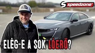 Speedzone teszt: Peugeot 508 PSE: Elég-e a sok lóerő?