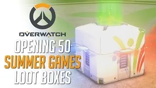 Opening 50 Overwatch Summer Games Loot Boxes