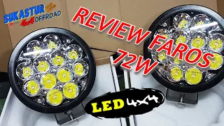 ✅ Review faros🔦🔦 de largo alcance 72w  y comparación con  faros🔦🔦 de 85w ✅@led4x492  suzukizonanorte