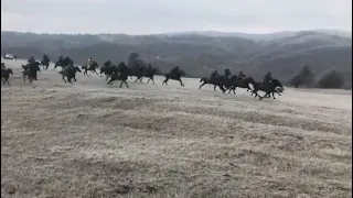 Circassian cavalry. Черкесская конница