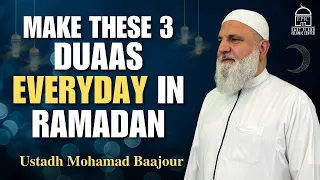 Make these 3 Duaas Everyday In Ramadan | Isha Khatira | Ustadh Mohamad Baajour