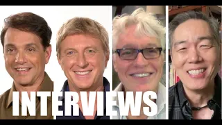 COBRA KAI Interviews - Ralph Macchio William Zabka, Thomas Ian Griffith  Yuji Okumoto Talk Season 5