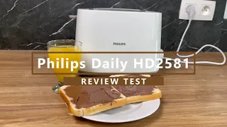 Witte Broodrooster - Philips Daily Collection HD2581 Review - Test