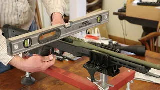 Fitting a Tikka T3X rifle action into MDT XRS Stock