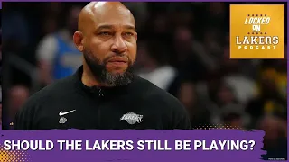 With a Better Coach, Would The Lakers Still Be Playing? Plus, Christian Wood Picks up Player Option!