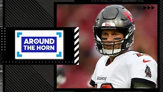 Reacting to Tom Brady saying the jersey number rule 'is stupid' | Around The Horn