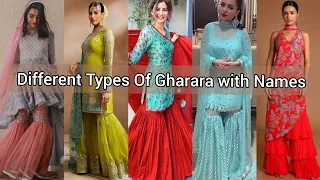 Different Types Of Gharara with Names| Types Of Gharara| Different Gharara Style| Gharara Suit Names