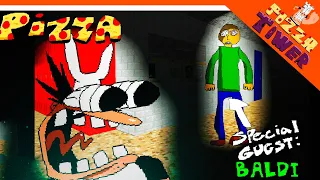 🍕 PIZZA TAVER WITH BALDI! RANK P IN ROBLOX NEW LEVEL! 😈 PIZZA TOWER Walkthrough