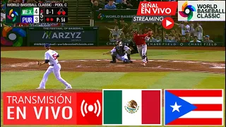 México Vs Puerto Rico En Vivo 🔴🔴Ver Juego México Vs Puerto Rico En Vivo Ver Cuartos Clásico Mundial