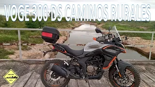 Voge 300 ds caminos rurales