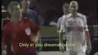 Zidane headbutts Materazzi