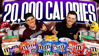 THE ULTIMATE M&M'S CHALLENGE! | 20,000 Calorie Food Challenge | Man vs. Food