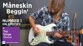 Måneskin - Beggin' Guitar Lesson Tutorial - Top Song On Spotify Global Chart!