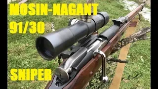 Présentation MOSIN-NAGANT 91/30 transformé sniper cal. 7.62x54R