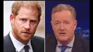 Harry quiere 'control total' sobre lo que se dice de él, dice un furioso Piers Morgan