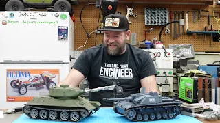 Unboxing a Heng Long T -34/85 Profesional Edition RC Tank