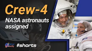NASA astronauts assigned to SpaceX Crew-4 Dragon | #shorts