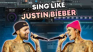 How To Sing Like Justin Bieber (Beautiful Love Free FLP)