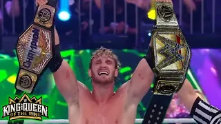 Cody Rhodes Vs Logan Paul King and Queen of the ring | Cody Rhodes vs logan Paul