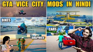 GTA Vice City Cars , Bikes & Graphics MODS || How to Install Mods in GTA Vice City || One Take Gamer